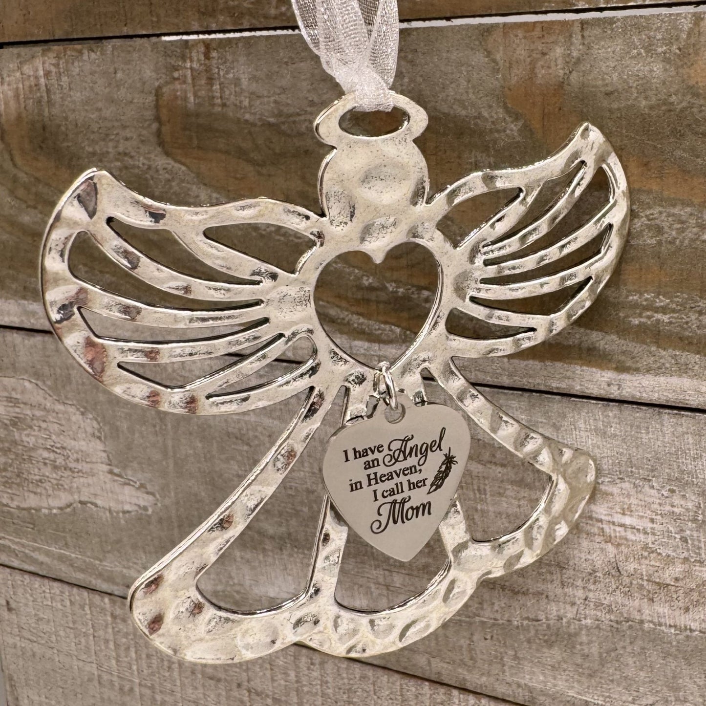 I Have An Angel In Heaven I Call Her Mom Angel Christmas Ornament, Loss Of Mom Mother Memorial Gift