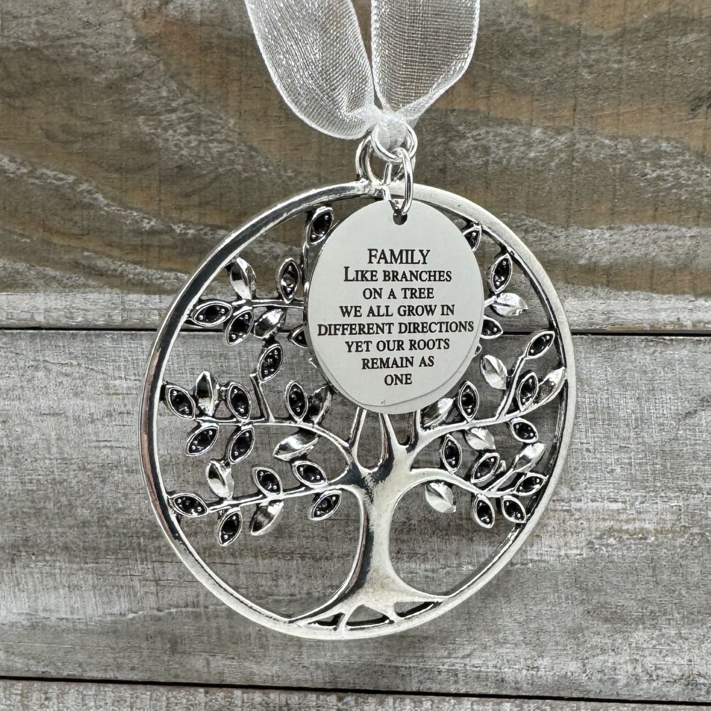 Family Like Branches On A Tree We All Grow In Different Directions Yet Our Roots Remain As One Tree Of Life Ornament Gift